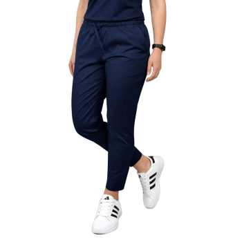Cygaretki medyczne damskie COMFORT FLEX elastyczne granatowe roz. XL – scrubsy medyczne